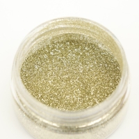 Пищевые блёстки КондиМир крупной фракции, золото, 5 г
