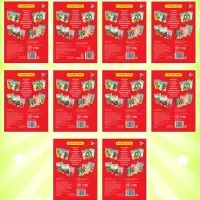 Раскраски детские, набор из 10 шт. по 20 стр.