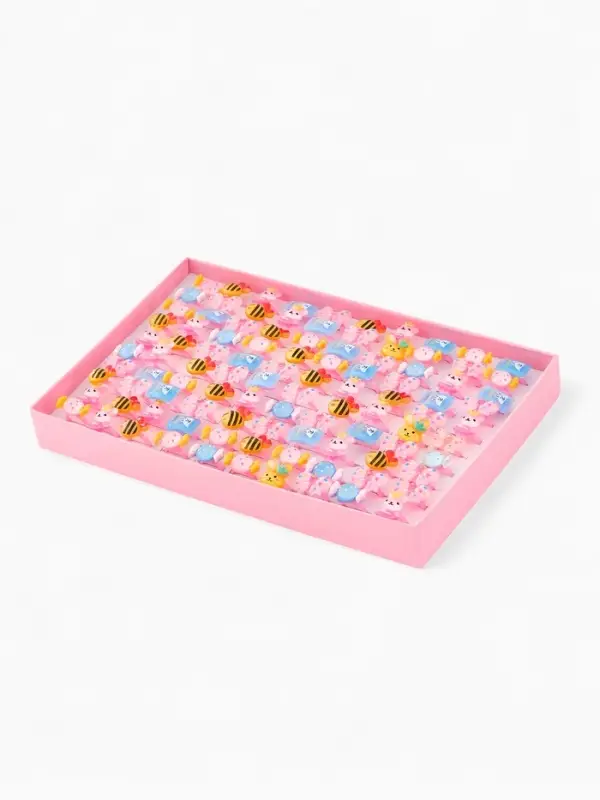 Кольцо &laquo;Выбражулька. Игрушки&raquo;, форма МИКС, цвет МИКС, безразмерное