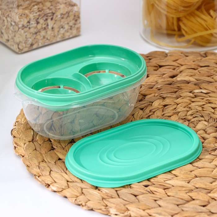 Сепаратор для яиц Доляна, 15,5×9,5×7 см, цвет мятный Сепаратор для яиц Доляна, 15,5×9,5×7 см, цвет мятный