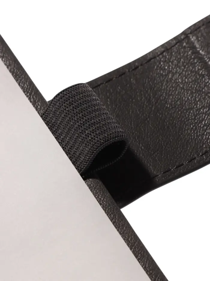 Ежедневник недатированный формат А5, с хлястиком, 112л, линия, пвх, Серый