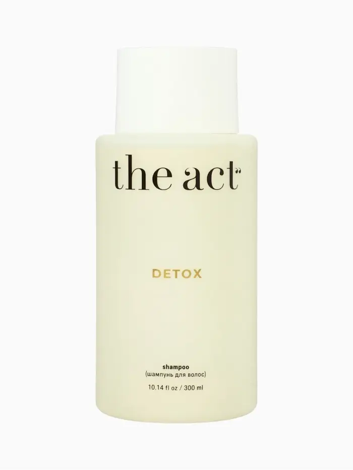Шампунь для волос глубоко очищающий The Act с яблочным уксусом и гидролизованным кератином, 280 мл 1