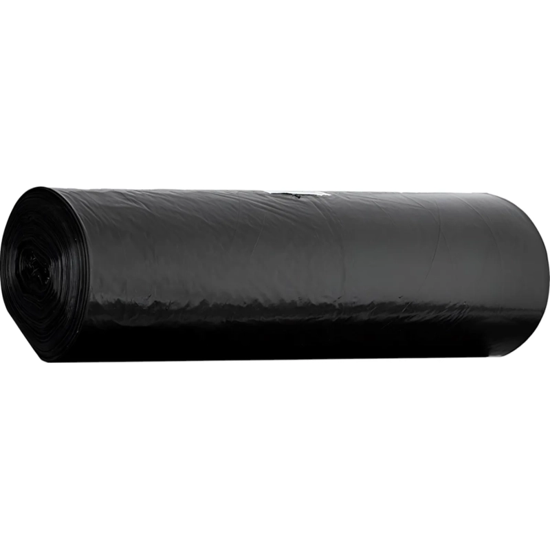Мешки для мусора ПНД 120л 40мкм 10шт/рул черные 70х110см
