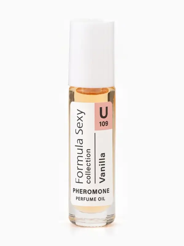 Парфюмерное масло женское с феромонами Formula Sexy Collection Vanilla U109, 8 мл (по мотивам Vanilla Blend (Zielinski & Rozen)