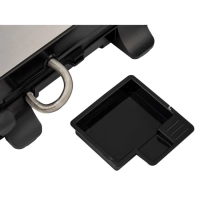 Электрогриль HYG-1043 1800Вт черный, серебристый