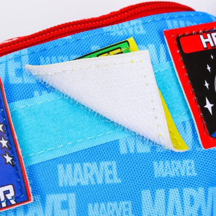 Сумка поясная детская для мальчика, 25&times;6&times;13 см, Мстители