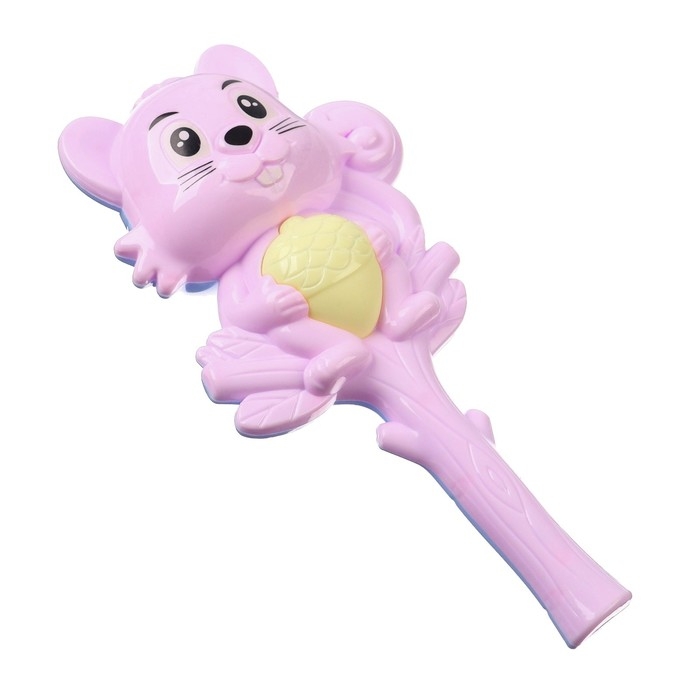 Погремушка «Белочка», цвет МИКС, Крошка Я Погремушка «Белочка», цвет МИКС, Крошка Я