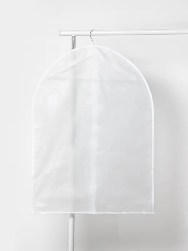 Чехол для одежды Доляна, плотный, 60&times;80 см, цвет белый
