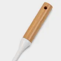Ершик для посуды Meli, ручка бамбук, 29 см, рабочая часть 10&times;6.5 см