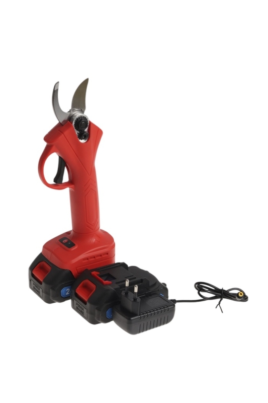 Секатор аккумуляторный ТУНДРА, 21 В, 2 х 1.5 Ач, Li-ion Секатор аккумуляторный ТУНДРА, 21 В, 2 х 1.5 Ач, Li-ion