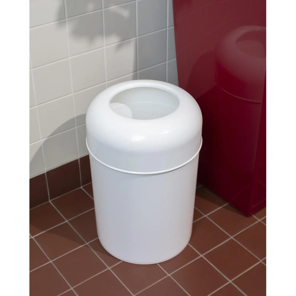 Ведро мусорное Luscan Professional 15л белое 3522W