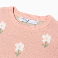 Джемпер детский KAFTAN Flowers р.32 (110-116 см)