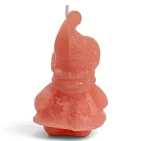 Свеча новогодняя &laquo;Снеговик артик&raquo;, 5.5&times;4.5&times;9 см, 2 ч