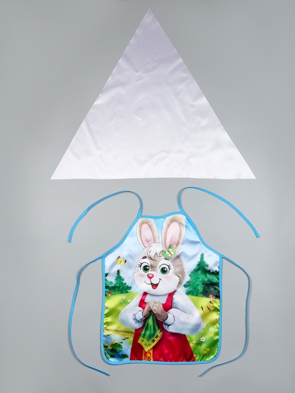 Карнавальный набор  Карнавальный набор "Добрая зайка" фартук и косынка