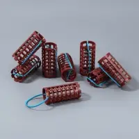 Бигуди на резинке, d=2.7 см, 8 шт., МИКС