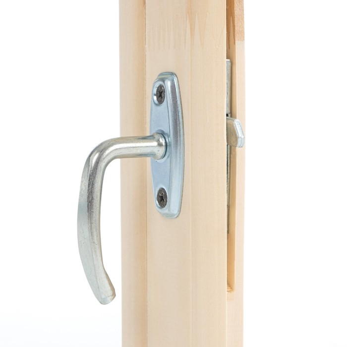 Окно двухстворчатое, одна створка открывается, двойное стекло 40х80 Окно двухстворчатое, одна створка открывается, двойное стекло 40х80