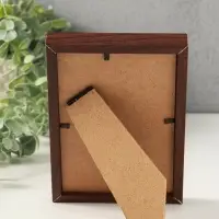 Фоторамка МДФ на 1 фото 10х15 см "Тёмный шоколад" 2,5х13х18 см