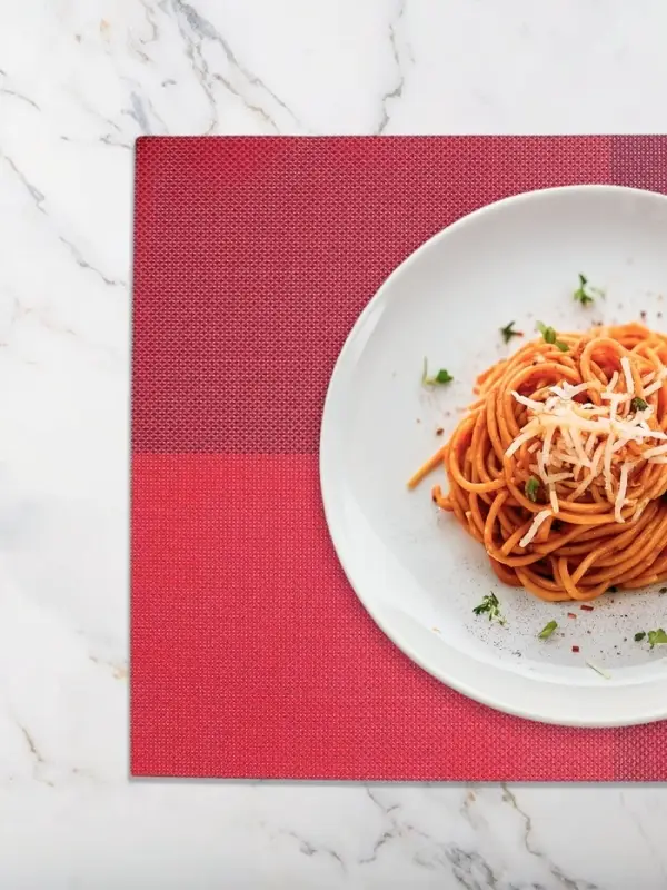 Салфетка сервировочная на стол &laquo;Настроение&raquo;, 45&times;30 см, красная