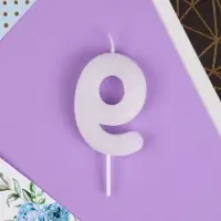 Свеча для торта, цифра «9», 5,5 х 8 см.
