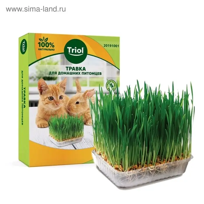 Травка для животных Triol, 70 г