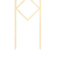 Шпалера, 46 × 12 см, дерево, «Буби», Greengo