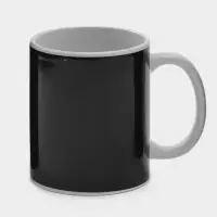 Кружка - хамелеон Доляна &laquo;Полнолуние&raquo;, 350 мл, керамика, чёрная