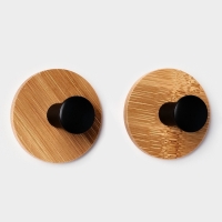 Набор крючков настенных на липучке Stölz BAMBOO, 2 шт.