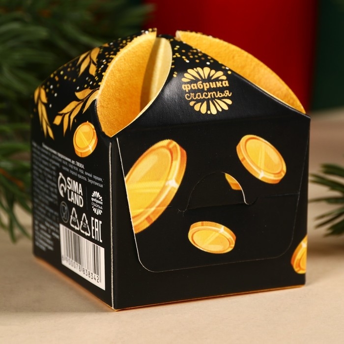 Печенье с предсказанием «Приносящее богатство», 1 шт. x 6 г. Печенье с предсказанием «Приносящее богатство», 1 шт. x 6 г.