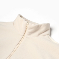Костюм женский (анорак и брюки) MINAKU: Fleece Soft, цвет бежевый, р-р 42