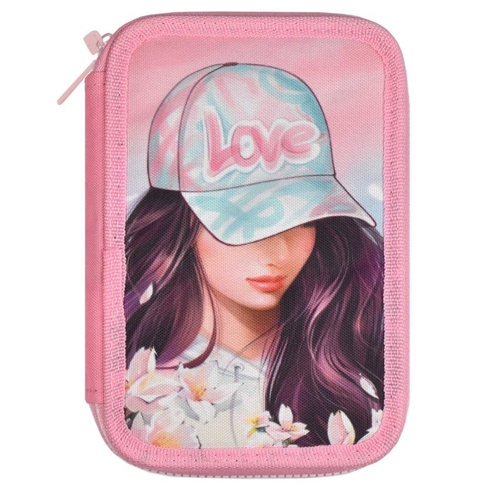 Пенал 2 секции 123*198 ткань Феникс Пенал 2 секции 123*198 ткань Феникс "Девушка в кепке" дев роз 65682