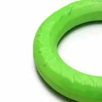 Кольцо &laquo;ДогЛайк&raquo; d=2611, 8-мигранное, большое, d=30.5 см, зелёное