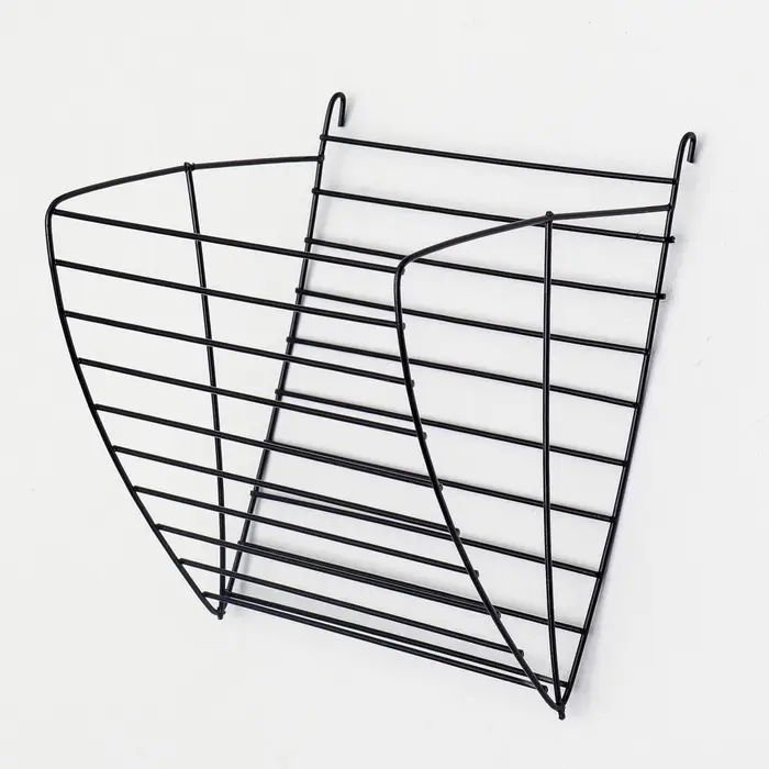 Кормушка для сена, 17&times;14&times;16 см, металл, чёрная