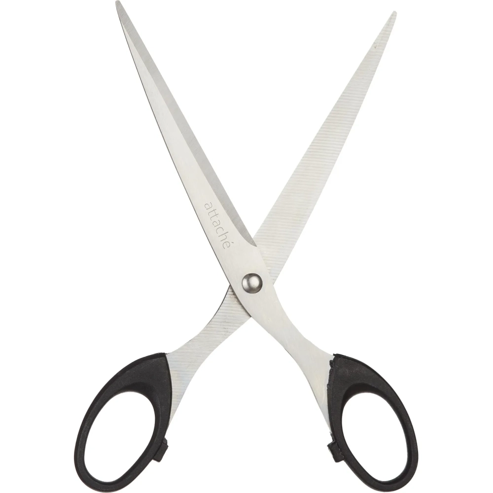 Ножницы 190 мм с пласт.эллиптич. ручками Attache 'SA0828-180