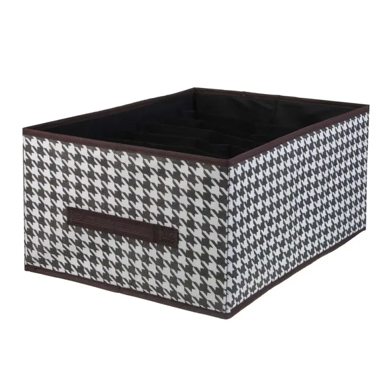 Органайзер для хранения тм VETTA Вудхауз, 7 отделов, полипропилен, картон, 43x30x20см