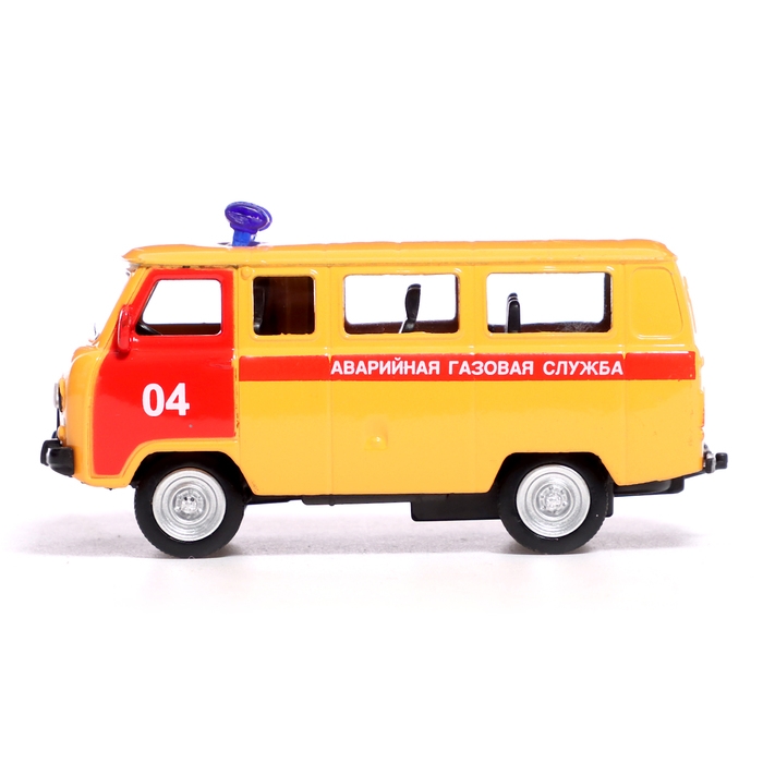 Машина металлическая «УАЗ 3962. Газовая Служба», инерция, 1:50