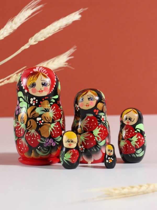 Матрёшка  Матрёшка "Наталья", 12 см, 5-кукольная