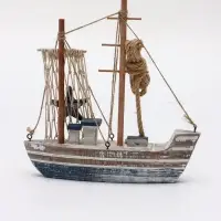 Сувенир интерьерный &laquo;Лодка старика&raquo; 21.5&times;5.5&times;22 см