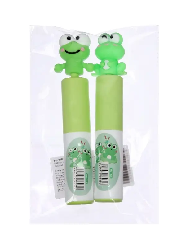 Маркер-текстовыделитель &laquo;Лягушонок&raquo;, скошенный наконечник, узел 5 мм, зелёный