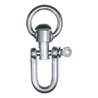 Вертлюг разборный №3 большой (длина-9 см, ширина-4.5 см), фасовка 5 шт.