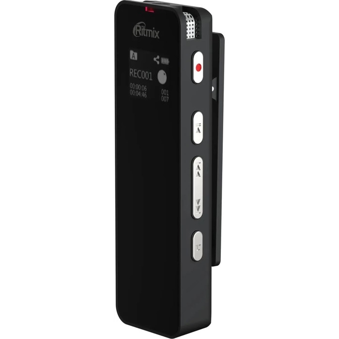 Диктофон RITMIX RR-880, 16Гб, APE, MP3, WMA, FLAC, WAV, Jack 3.5, 400 мАч, micro USB,черный Диктофон RITMIX RR-880, 16Гб, APE, MP3, WMA, FLAC, WAV, Jack 3.5, 400 мАч, micro USB,черный
