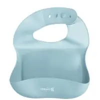 Посуда детская силиконовая, 7 предметов, голубой, Крошка Я