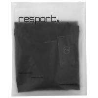 Футболка женская Resport, р. 42, цвет чёрный, базовая, со вставками