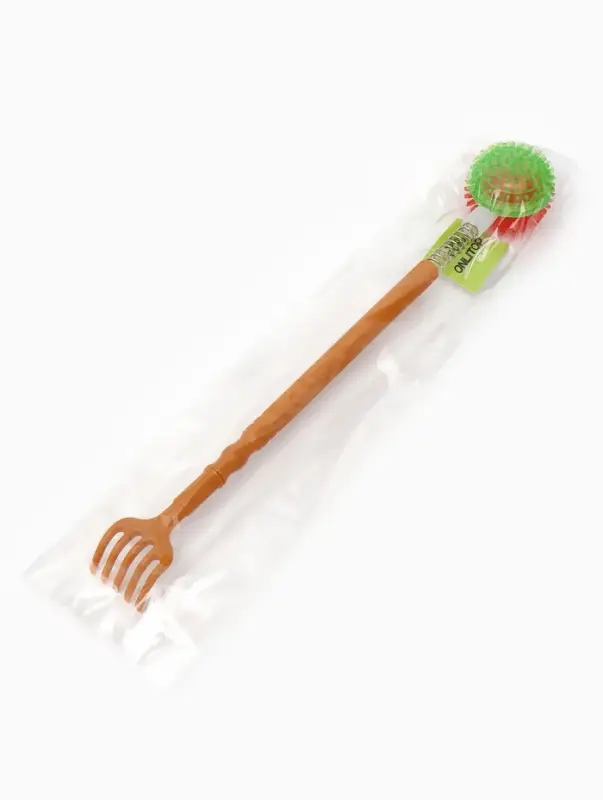 Массажёр - чесалка &laquo;Мячик&raquo;, двусторонний, МИКС