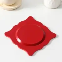 Тарелка "Квадрат", 15х15см, холома