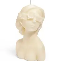 Свеча интерьерная &laquo;Девушка&raquo;, 300 г, 8.5&times;7&times;13.5 см