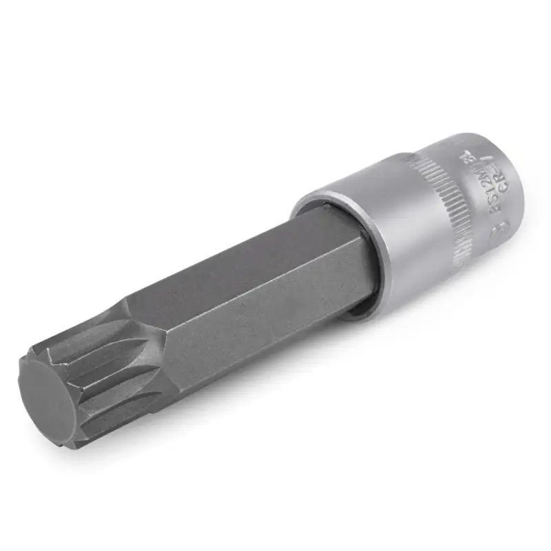 Головка со вставкой 1/2" SPLINE (M18, L=100 мм) AVS BS12M18L