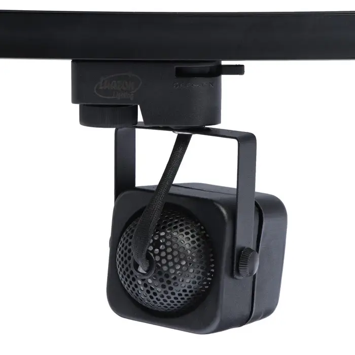 Трековый светильник Luazon Lighting под лампу Gu10, квадратный, чёрный