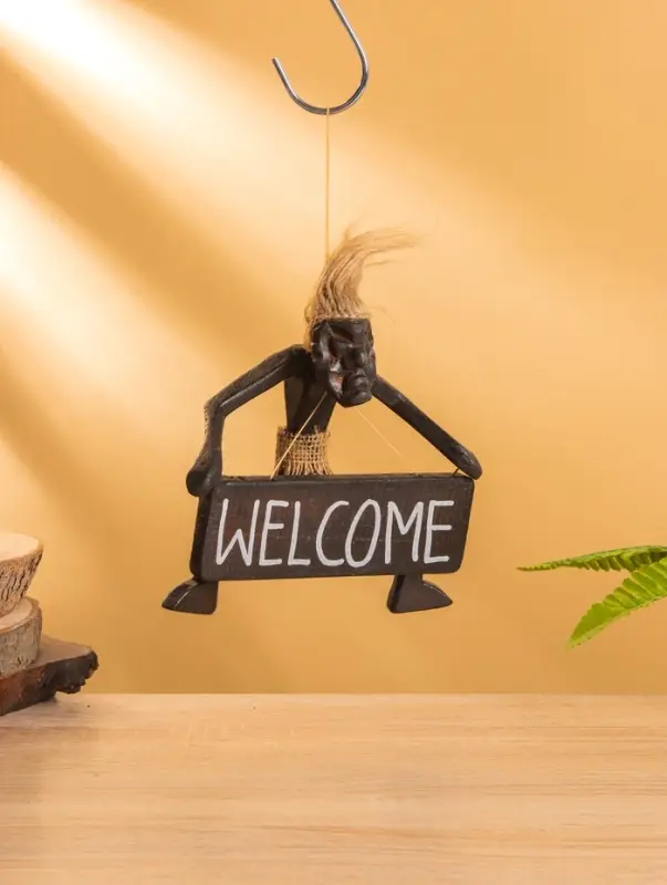 Сувенир табличка &laquo;Абориген Welcome&raquo;, 17&times;15&times;6.5 см, дерево