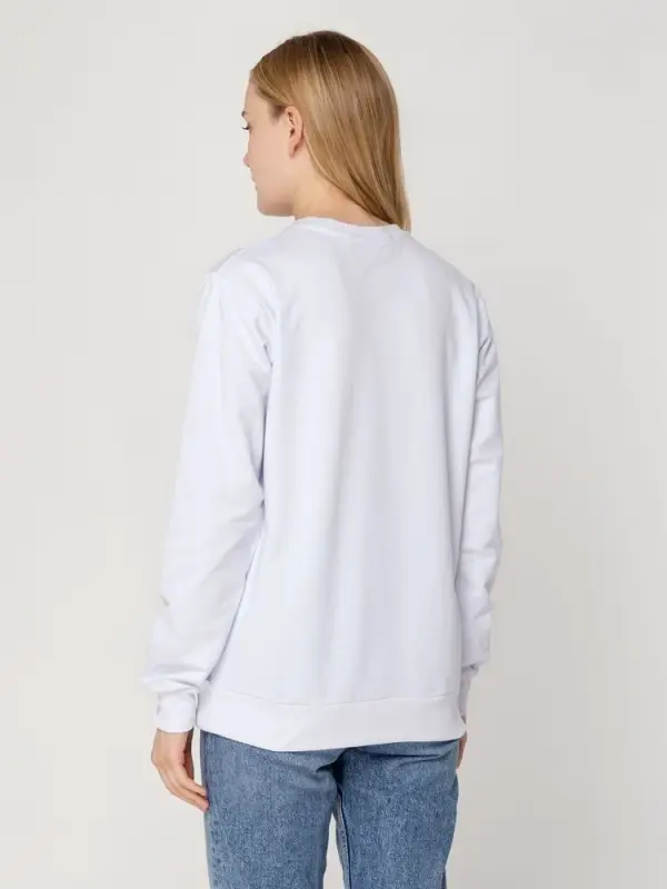 Толстовка Unit Toima, белая, размер 4XL Толстовка Unit Toima, белая, размер 4XL