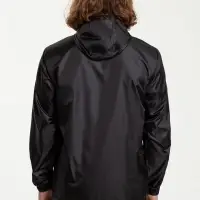 Ветровка мужская Fastplant черная, размер XXL